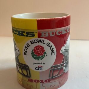 2010 Rose  Bowl Game Commemorative Mug - Oregon vs Ohio State